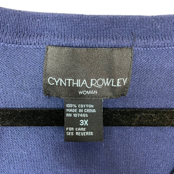 Cynthia Rowley Woman Ornate Heavily Embroidered Button Down Cotton Cardigan 3XL - Picture 11 of 16